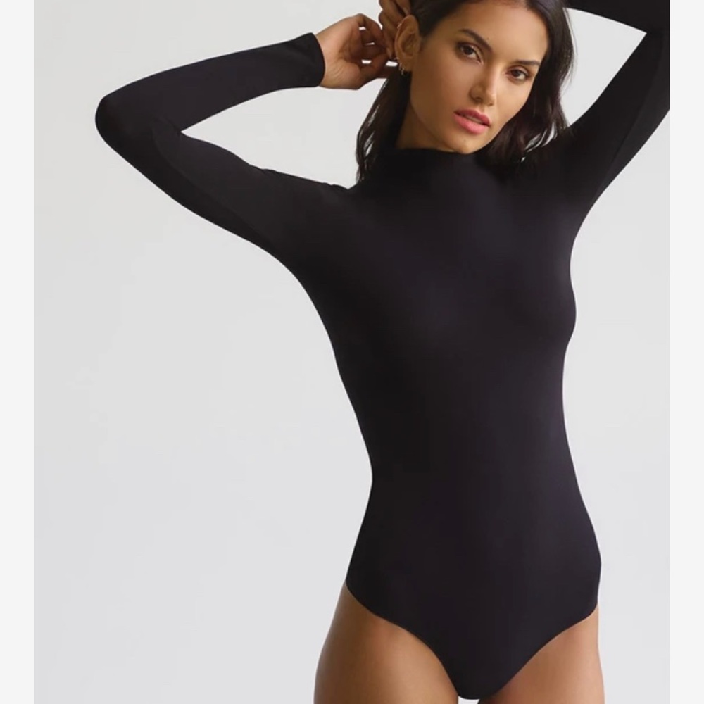 Commando Mockneck Bodysuit Long-Sleeve